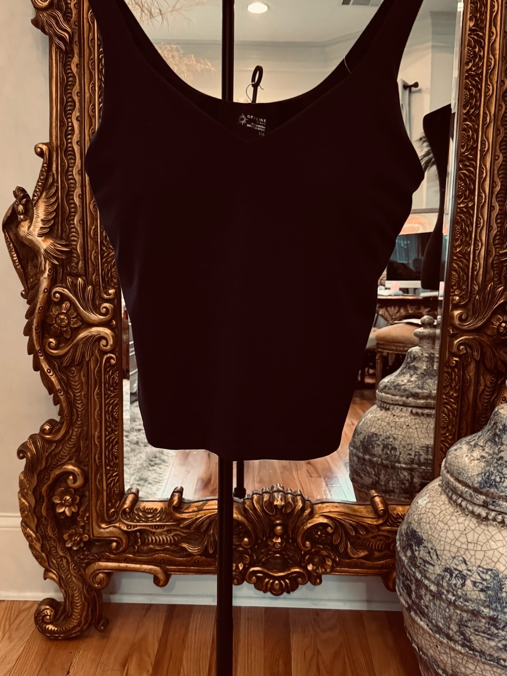aerie Navy Blue Tank Top